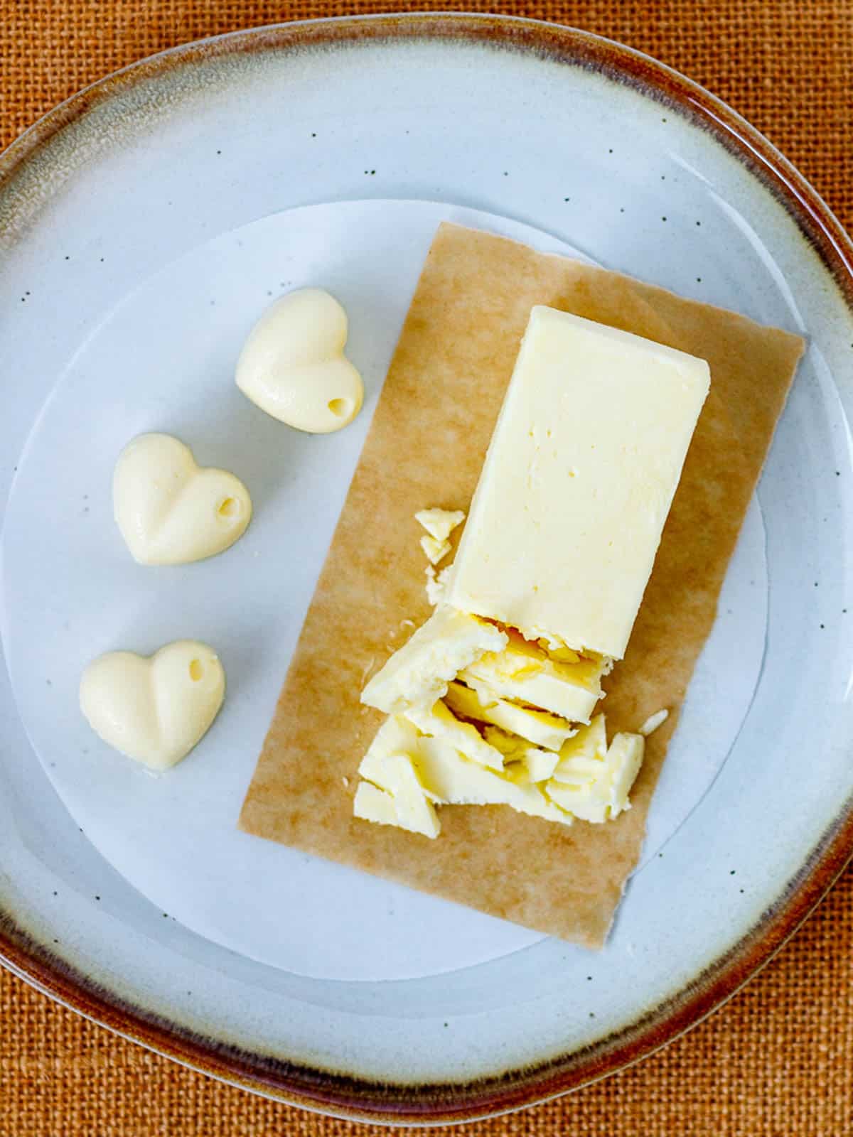 Recipe for vegan butter made without coconut oil.