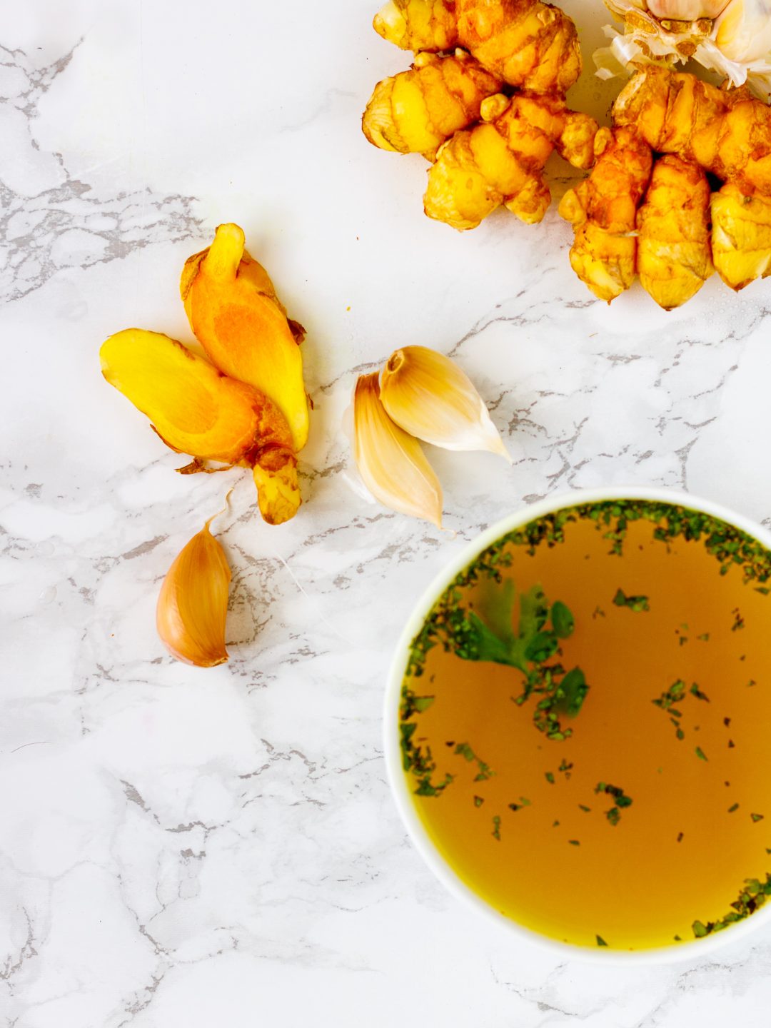 Tasty Turmeric Broth For Immunity - Poppys Wild Kitchen