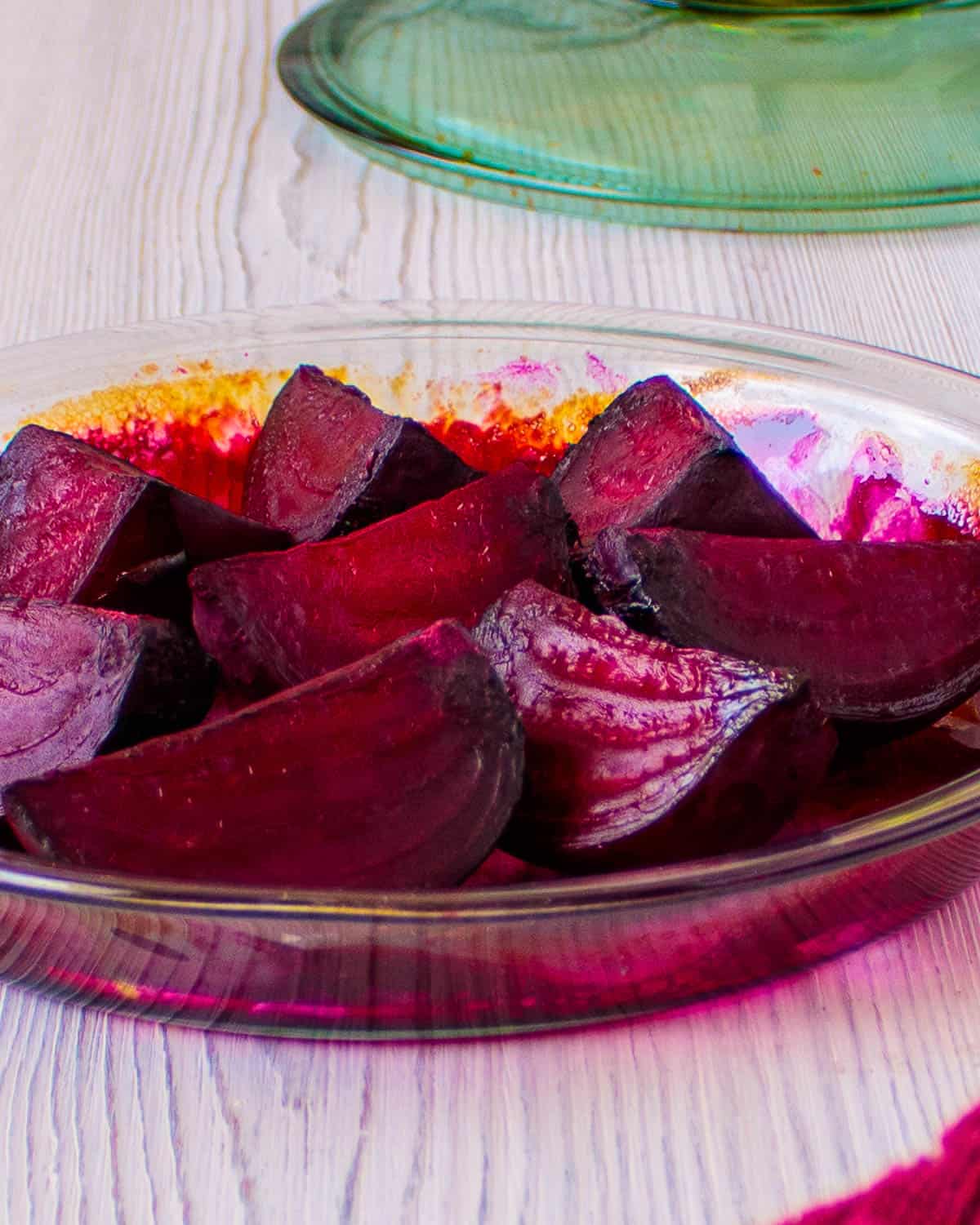 Oven roasted beets.