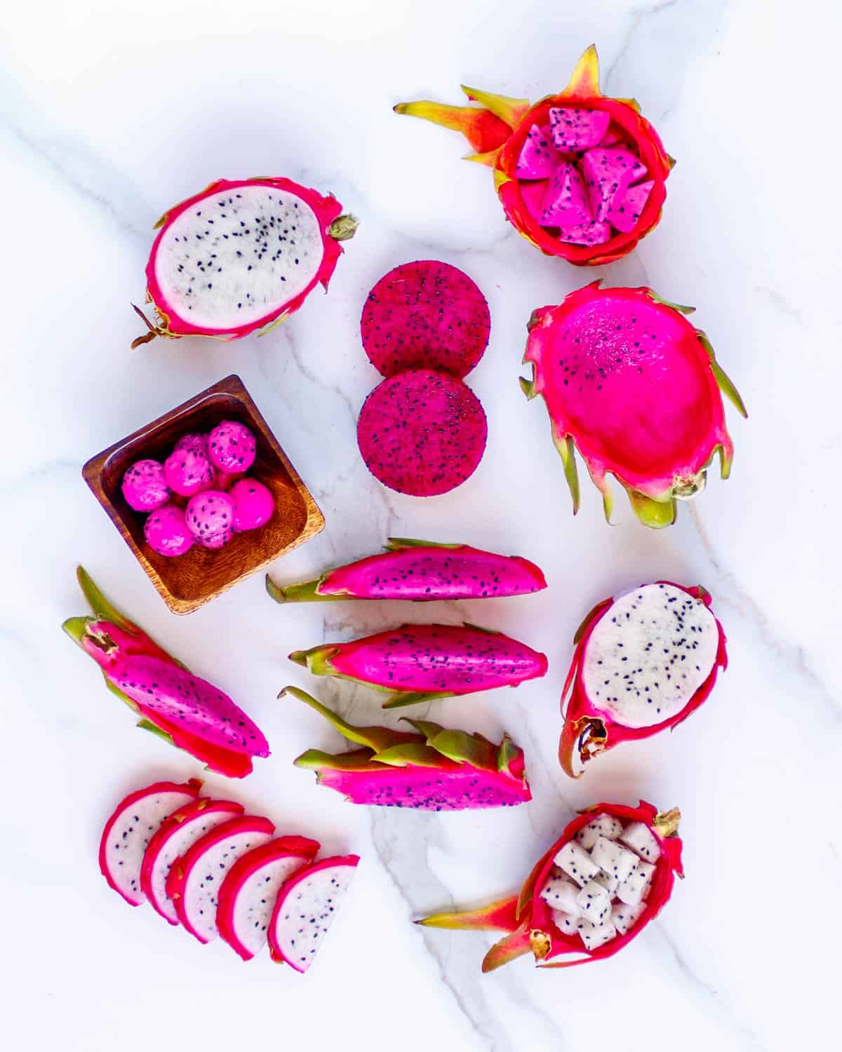 How To Cut Dragon Fruit - What Molly Made