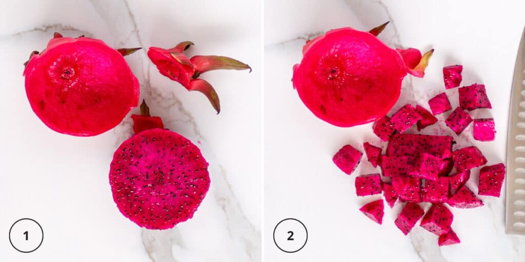 How To Cut Dragon Fruit 10 Ways - Poppys Wild Kitchen